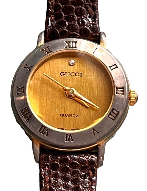 gucci quartz watch japan movt|gucci quartz watch vintage.